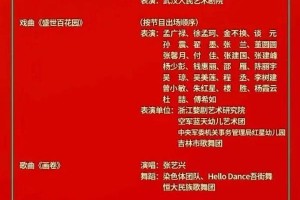 2021央视春晚节目单出炉：科技与艺术融合迎新年